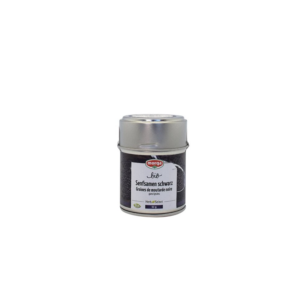 MORGA épice grain moutarde noire entier bio 75 g MORGA épice grain moutarde noire entier bio 75 g