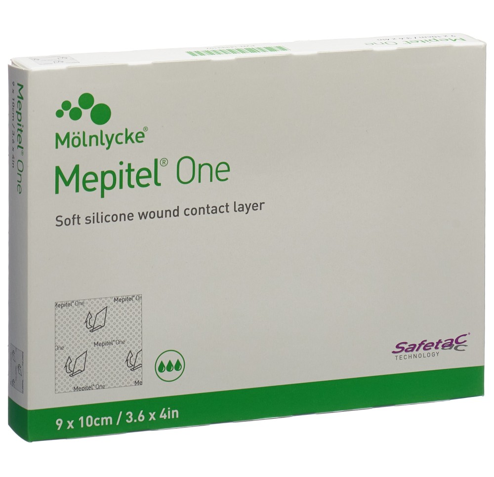 MEPITEL One pans vulnér 9x10cm (skin tears) 5 pce
