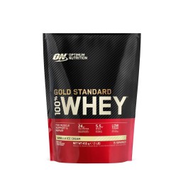 OPTIMUM 100% Whey Gold Std Vanilla Ice sach 450 g