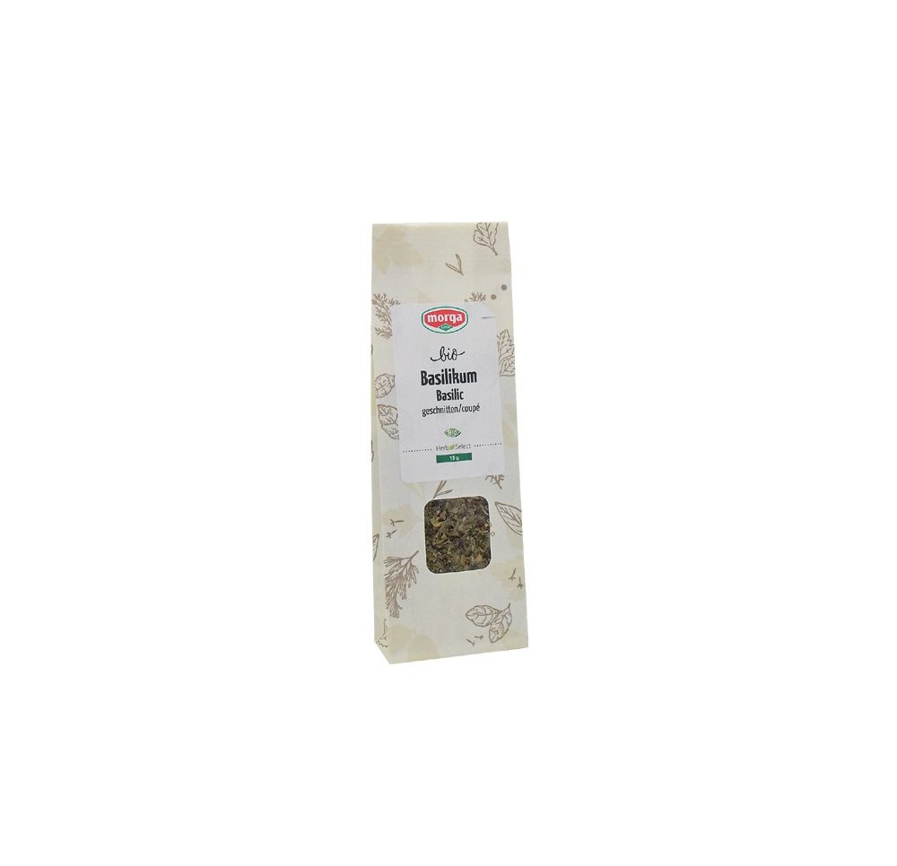 MORGA épice basilic coupé bio RECH 15 g MORGA épice basilic coupé bio RECH 15 g