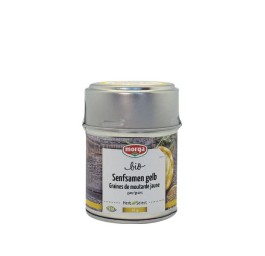 MORGA épice grain moutarde jaune entier bio 75 g