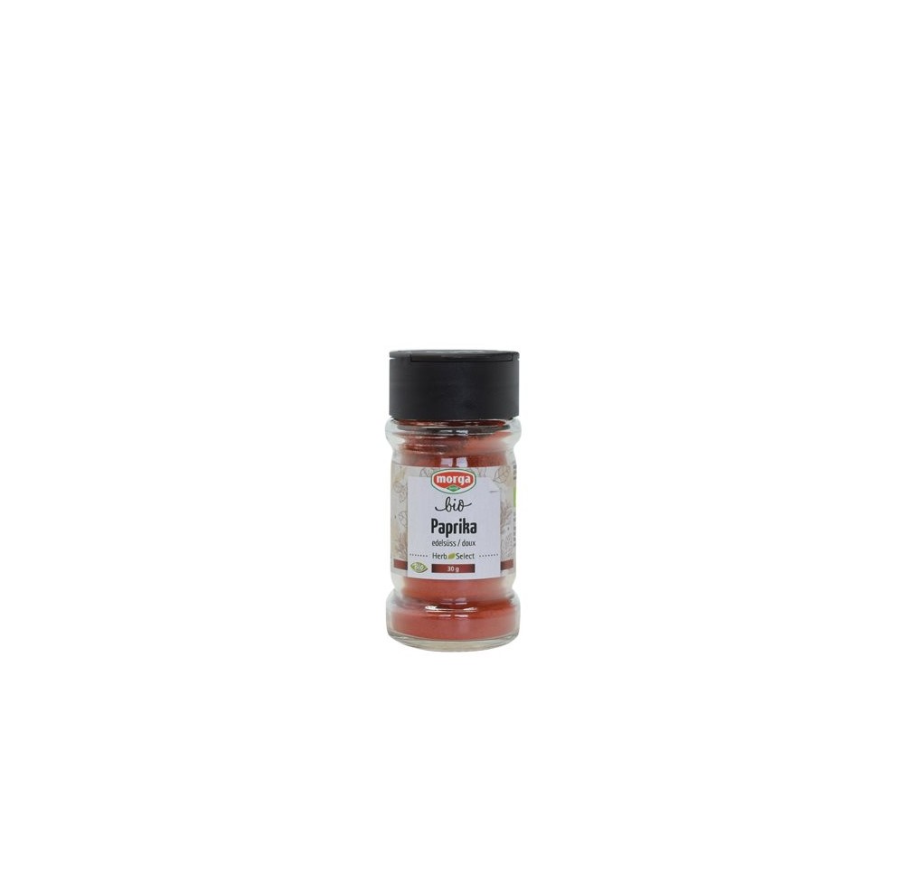 MORGA épice paprika doux moulu bio verre 35 g