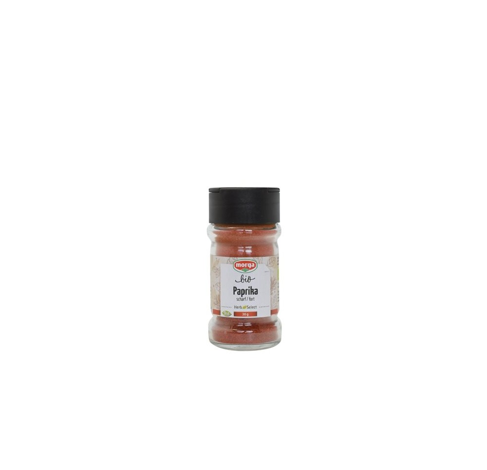 MORGA épice paprika fort moulu bio verre 35 g