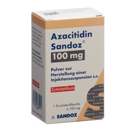 AZACITIDINE Sandoz subst sèche 100 mg flac