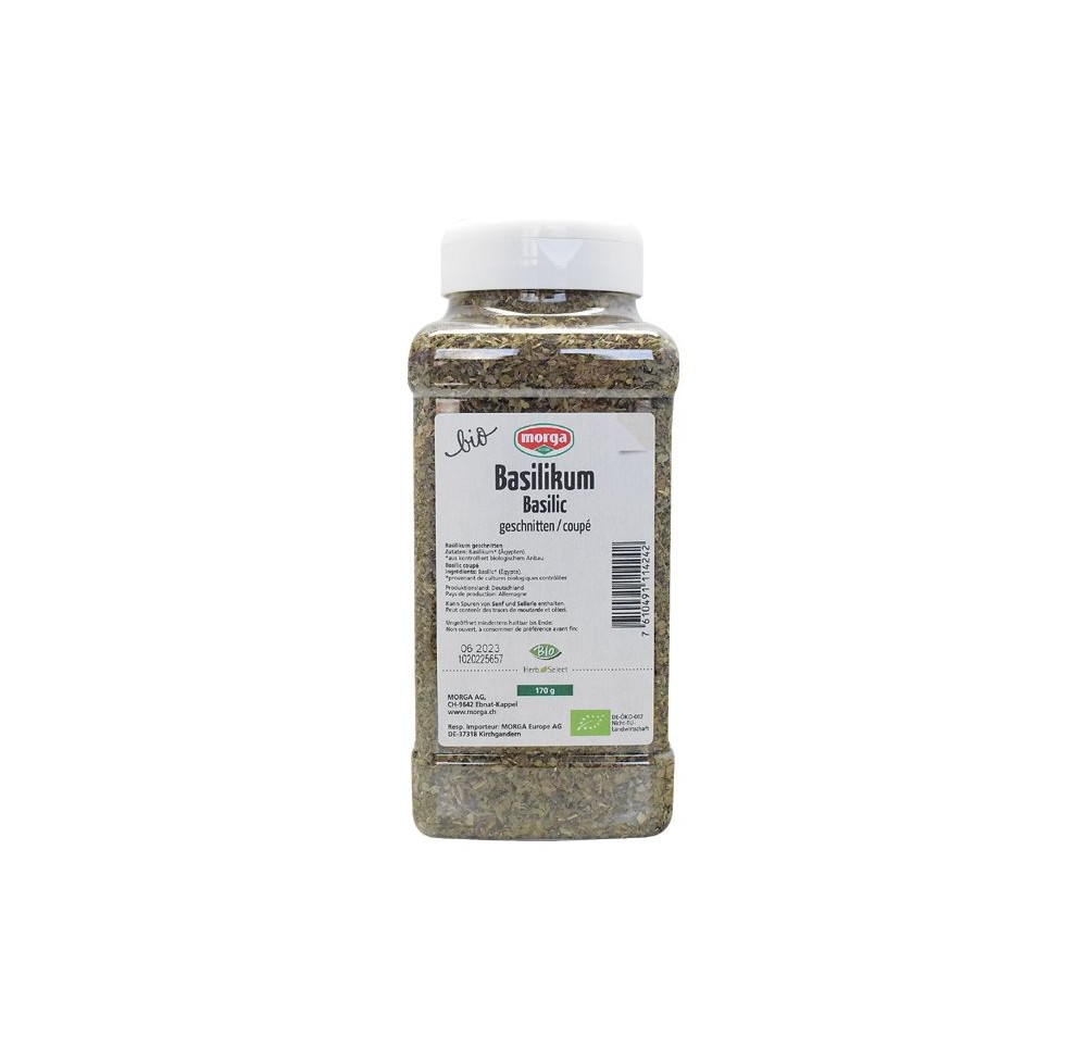 MORGA épice basilic coupé bio bte 170 g