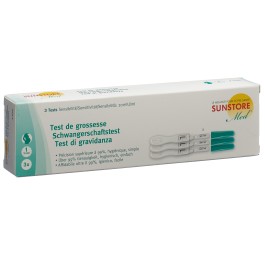 SUN STORE MED Test de grossesse 3 pce