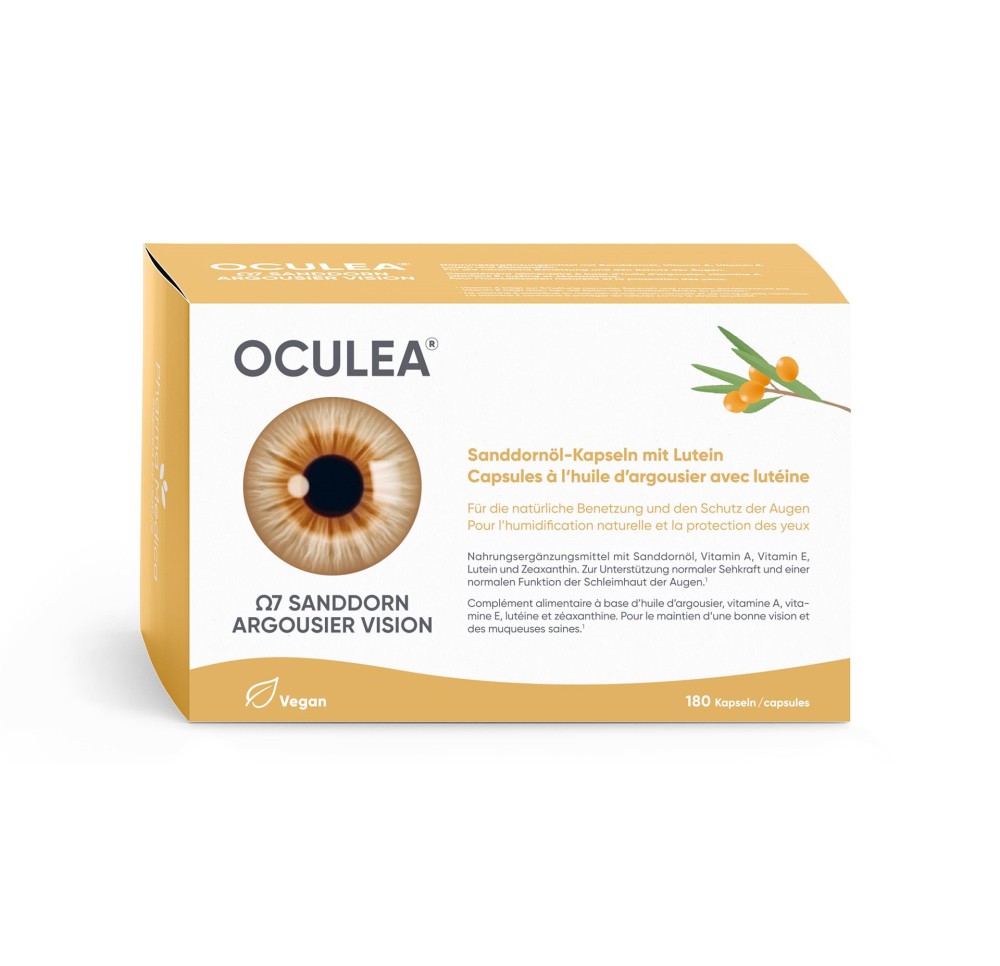 OCULEA Sanddorn Argousier Vision caps 180 pce