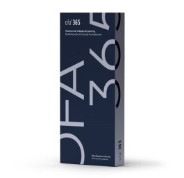 OFA 365 Bas revital A-D aloe 45-47 noir 1 paire
