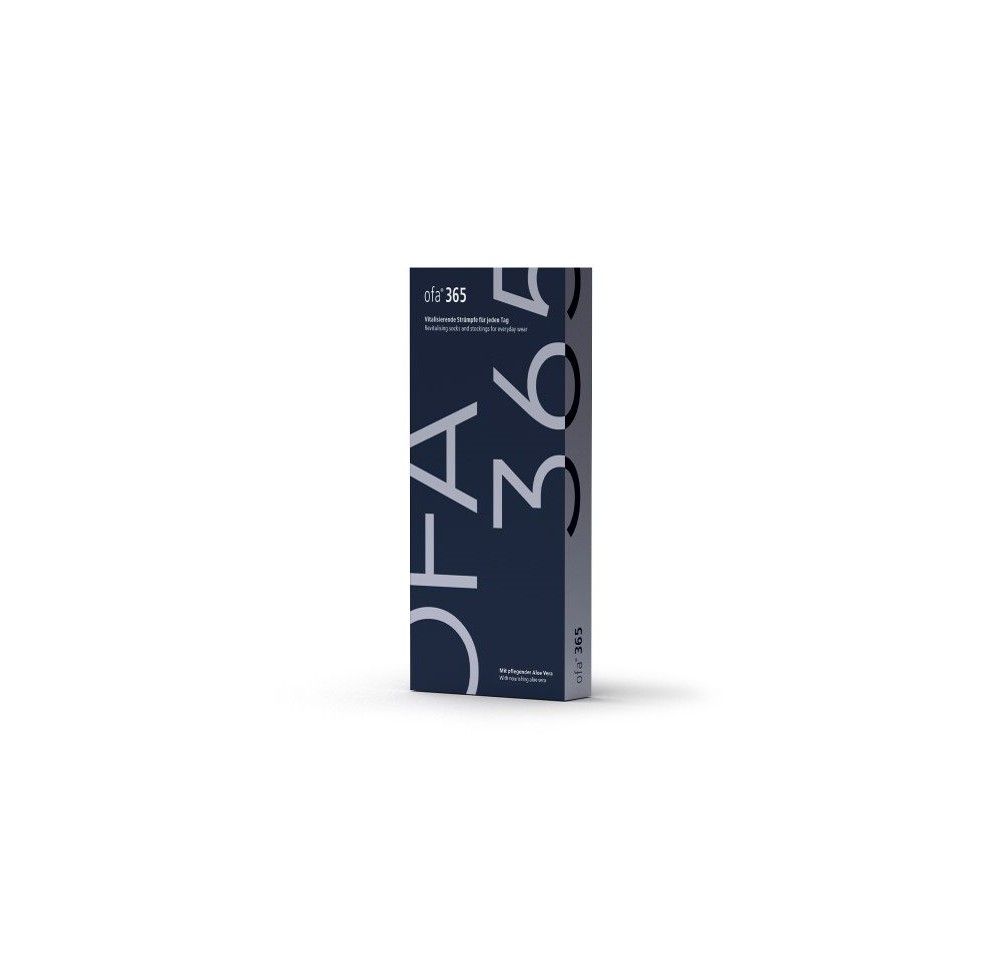 OFA 365 Bas revital A-D aloe 45-47 noir 1 paire