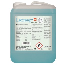 LISCOSEPT Soft Gel désinfectant mains 5000 ml