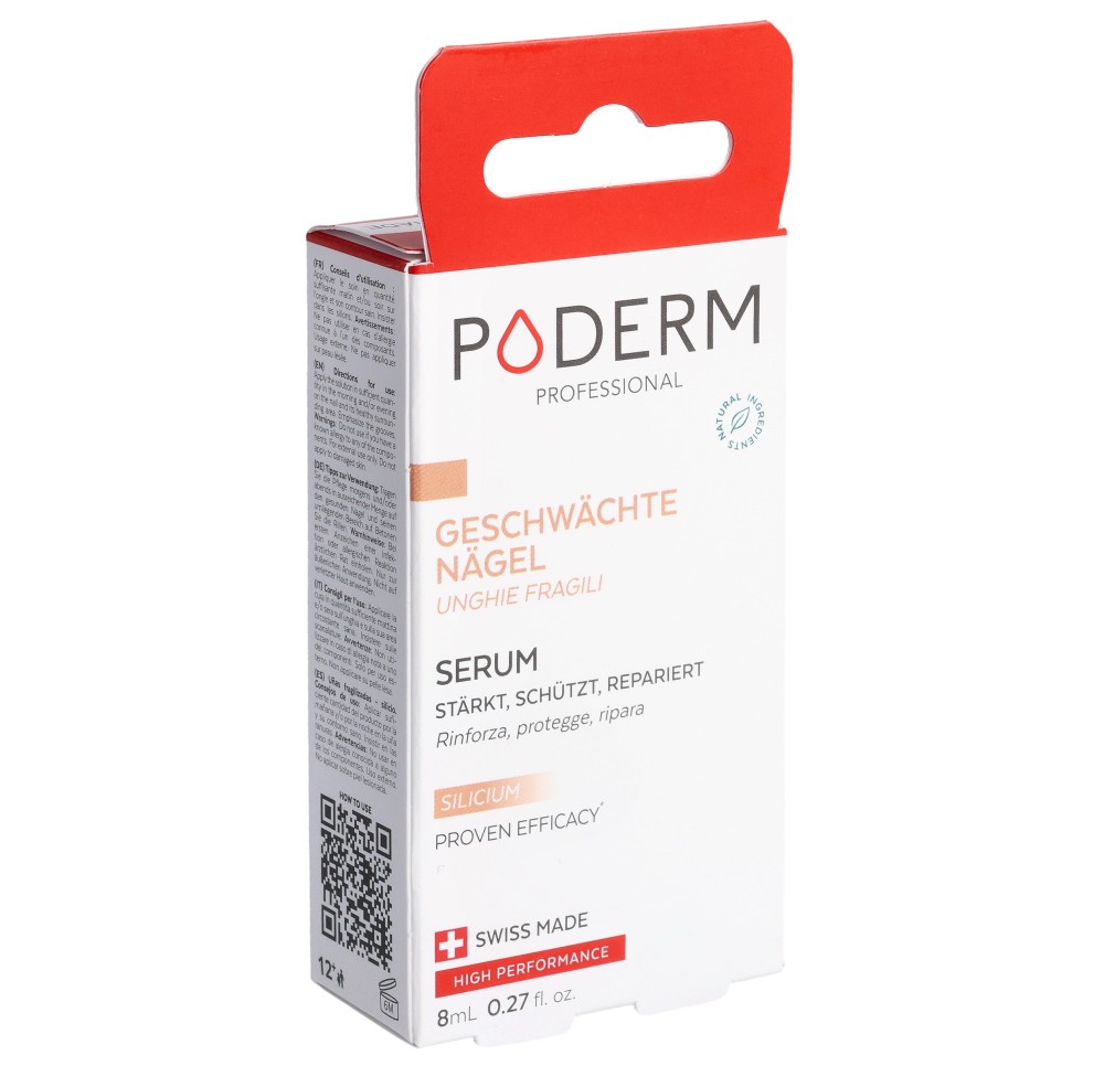 PODERM Sérum Ongles Silicium fl 8 ml PODERM Sérum Ongles Silicium fl 8 ml