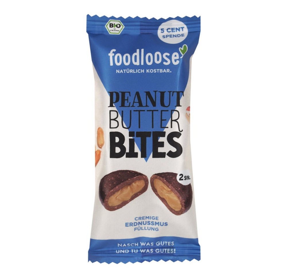 FOODLOOSE Peanut Butter Bites crè cacahu 40 g