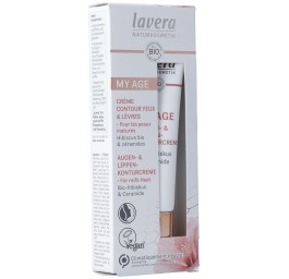 LAVERA My Age cr yeux lèvres peaux matures 15 ml