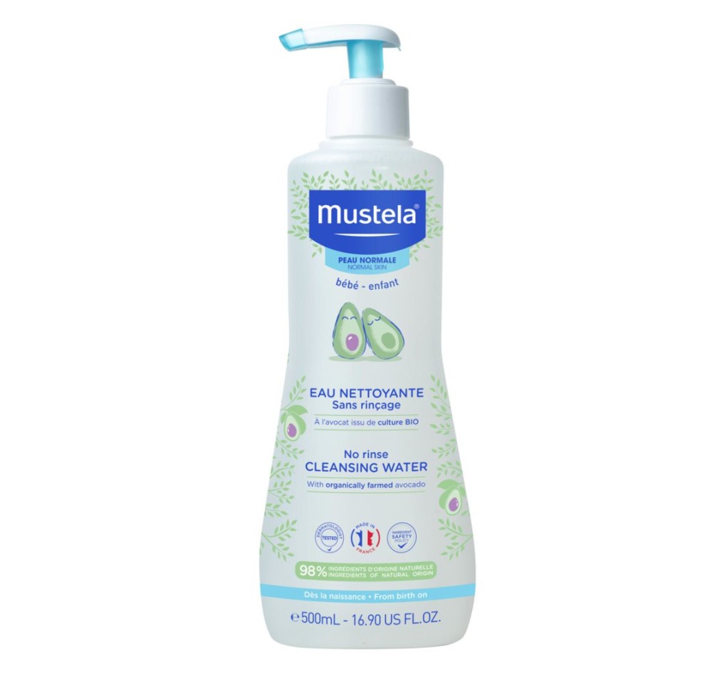 MUSTELA Eau nettoya sans rinçage peau norm 500 ml