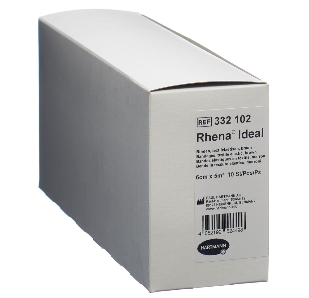 RHENA Ideal bande élastique 6cmx5m chair 10 pce