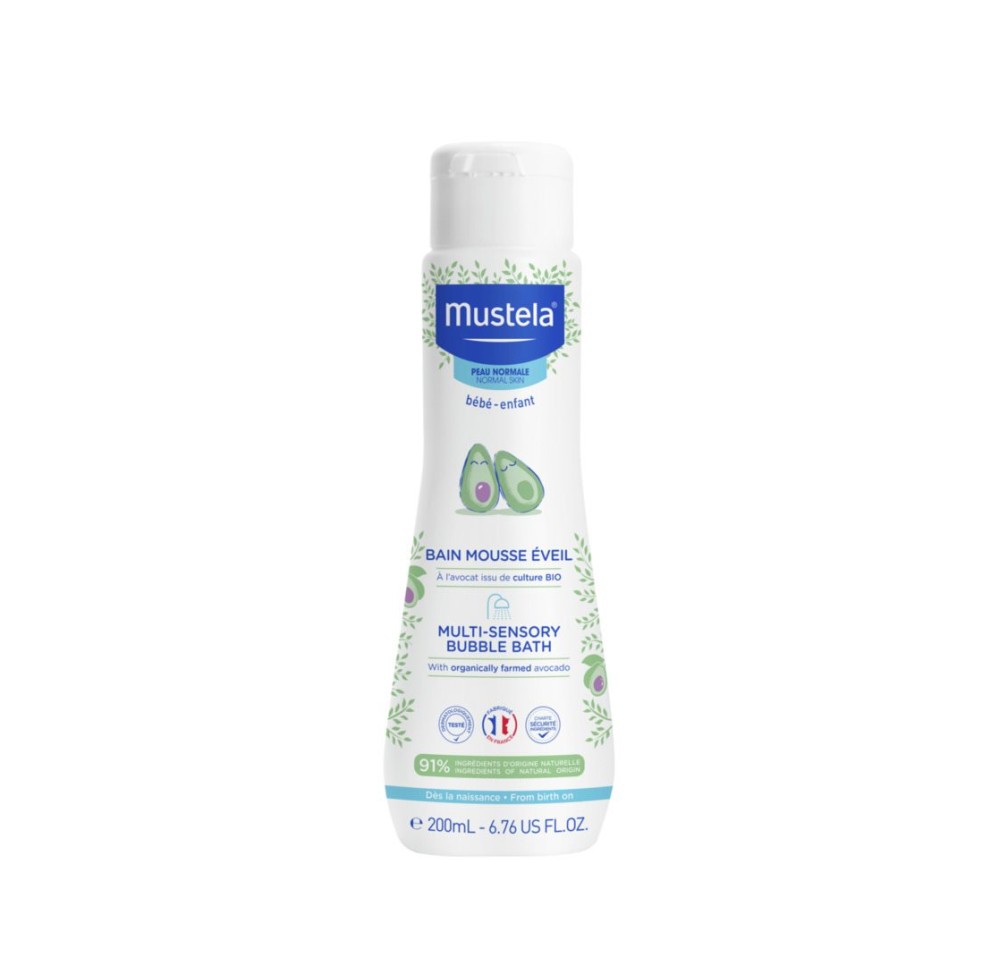 MUSTELA Bain mousse éveil peau normale 200 ml