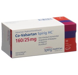 CO-VALSARTAN Spirig HC cpr pell 160/25 mg 98 pce