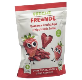 FRECHE FREUNDE chips fruits de fraises 12 g