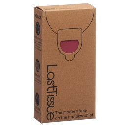 LASTTISSUE mouchoirs réutilisables rouge