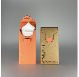 LASTTISSUE Disp mouchoirs réutilisables oran 6pce