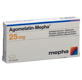 AGOMELATIN Mepha cpr pell 25 mg 28 pce