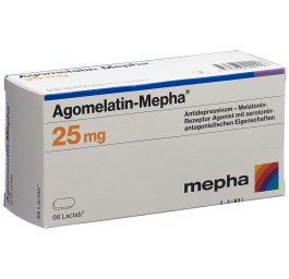 AGOMELATIN Mepha cpr pell 25 mg 98 pce