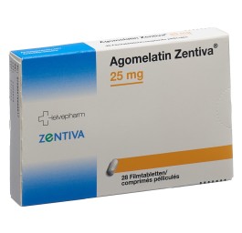 AGOMELATIN Zentiva cpr pell 25 mg 28 pce