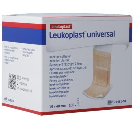 LEUKOPLAST Universal Injektionspfl 19x40mm 100 pce