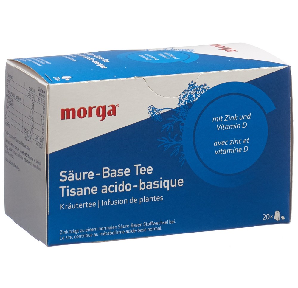MORGA tisane acido-basique a/p sach 20 pce MORGA tisane acido-basique a/p sach 20 pce
