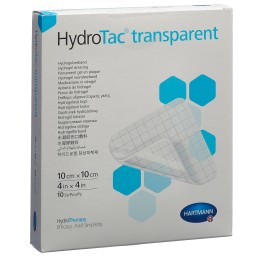 HYDROTAC transparent 10x10cm stérile 10 pce