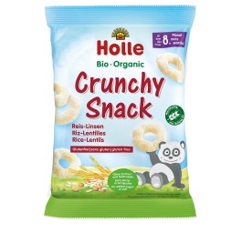 HOLLE Bio Crunchy Snack riz-lentilles 25 g
