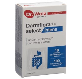 DR. WOLZ flore intestina plus select caps 80 pce