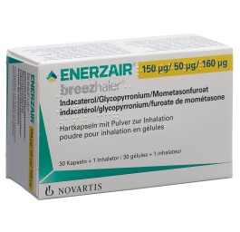 ENERZAIR BREEZHALER inha 150/50/160mcg 30 pce
