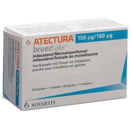 ATECTURA BREEZHALER caps inh 150mcg/160mcg 30 pce