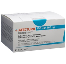 ATECTURA BREEZHALER caps inh 150mcg/160mcg 90 pce