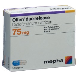 OLFEN duo release caps 75 mg 30 pce