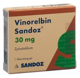 VINORELBIN Sandoz caps moll 30 mg