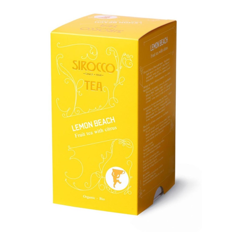 SIROCCO sachets de thé Lemon Beach 20 pce SIROCCO sachets de thé Lemon Beach 20 pce