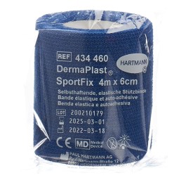DERMAPLAST SportFix 6cmx4m bleu