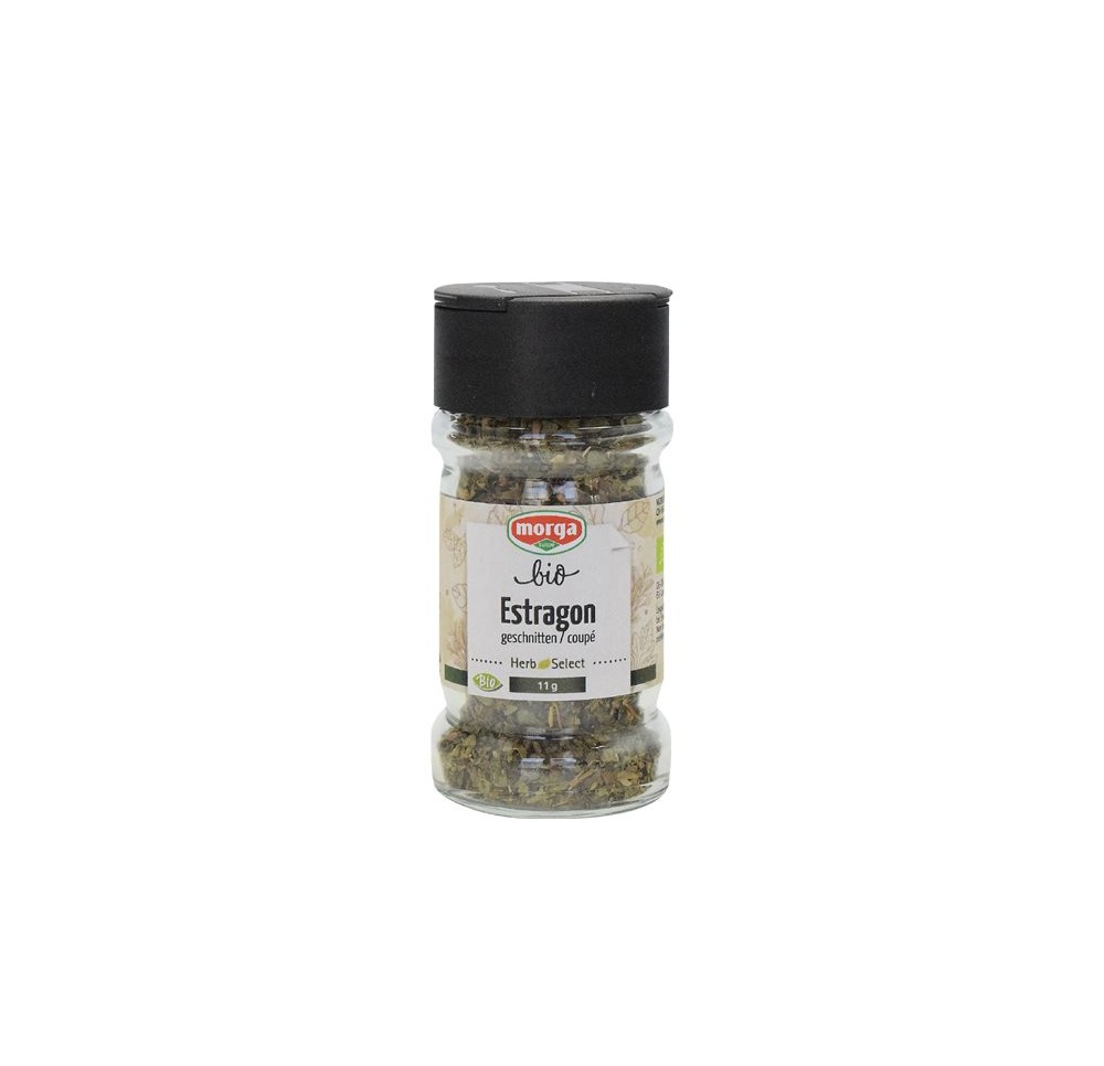 MORGA épice estragon coupé bio verre 11 g MORGA épice estragon coupé bio verre 11 g