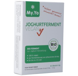 MY.YO Ferment de yaourt bio végane 3 x 5 g