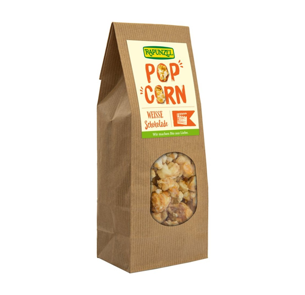 RAPUNZEL popcorn au chocolat blanc sach 100 g