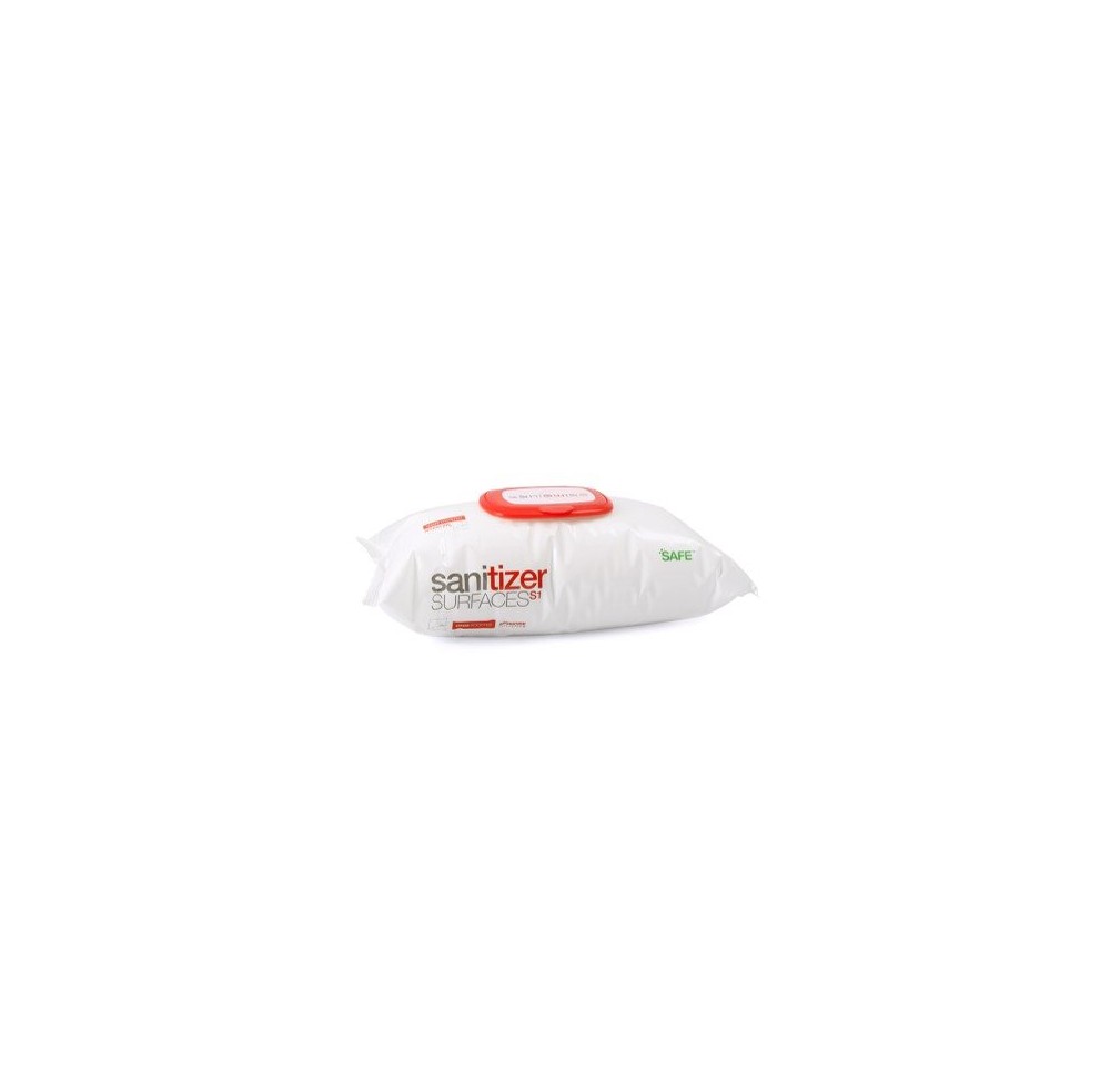 SANISWISS Sanitizer Surfaces S1 Wipes 100 pce