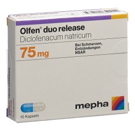 OLFEN duo release caps 75 mg 10 pce