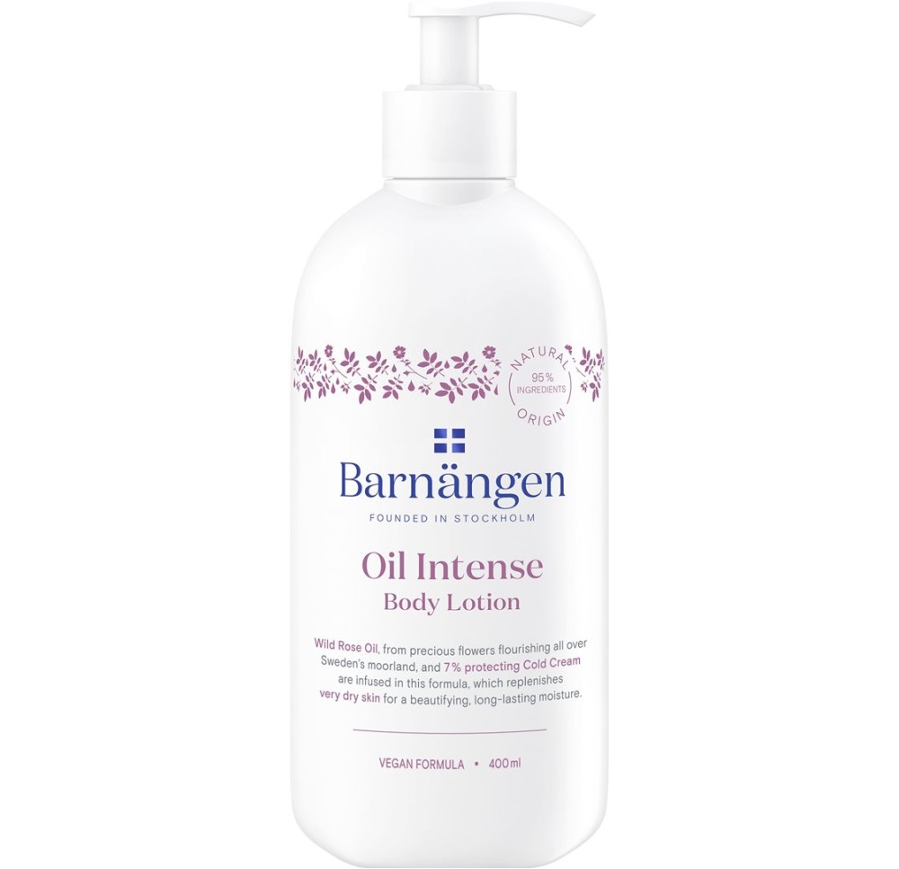 BARNÄNGEN Lait pour le corps oil intense 400 ml