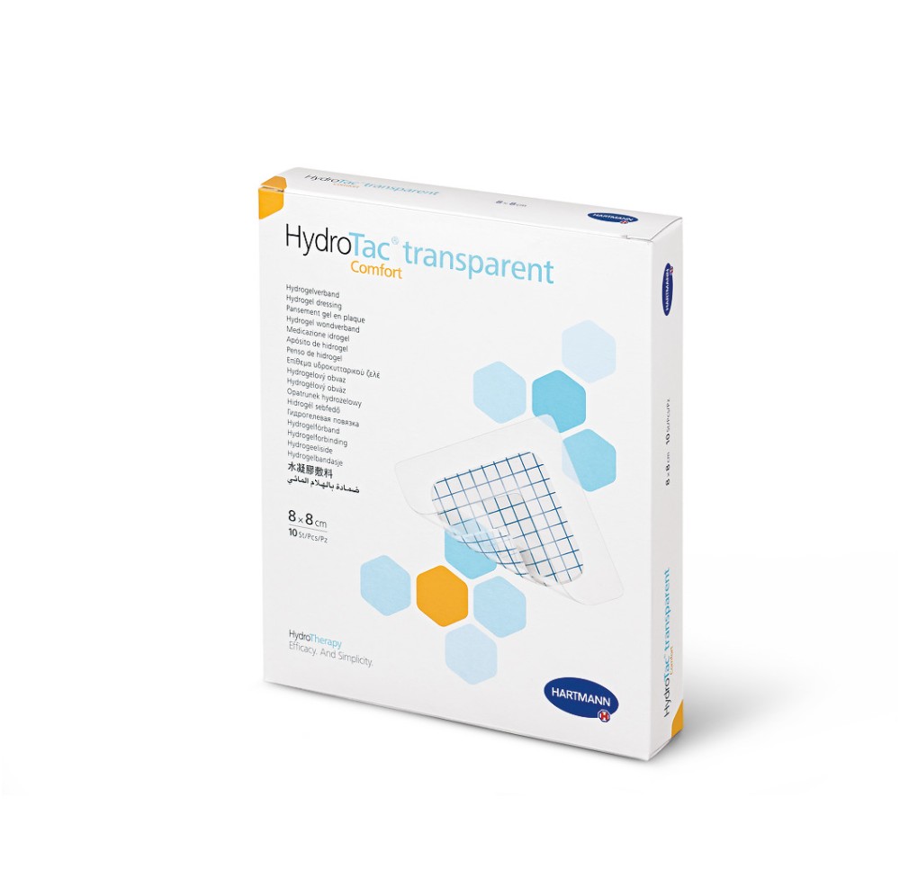 HYDROTAC transp comfort 10x20cm stérile 10 pce