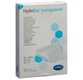 HYDROTAC transparent 5x7.5cm stérile 10 pce