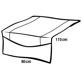 FOLIODRAPE Poche tuyau d'air compr 80x115cm 15 pce