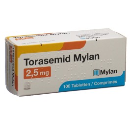 TORASEMID Mylan cpr 2.5 mg 100 pce
