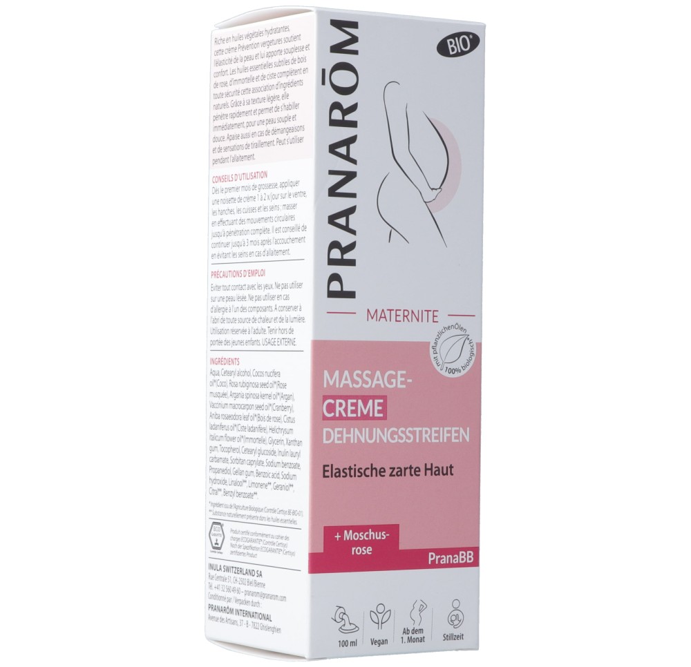 PRANAROM PranaBB Maternitè cr mass verg bio 100 ml